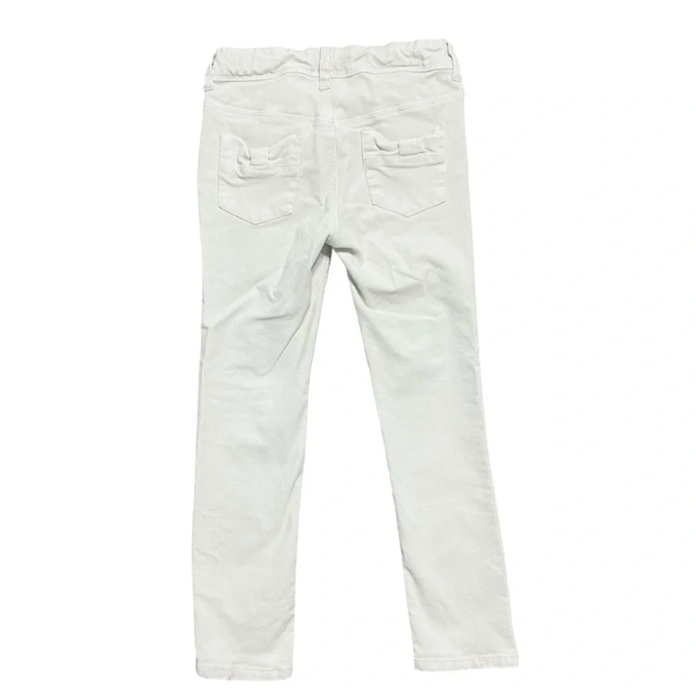Gymboree 6Y White Corduroy Pants